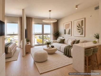 Katowicka Residence 15 piętro panorama miasta