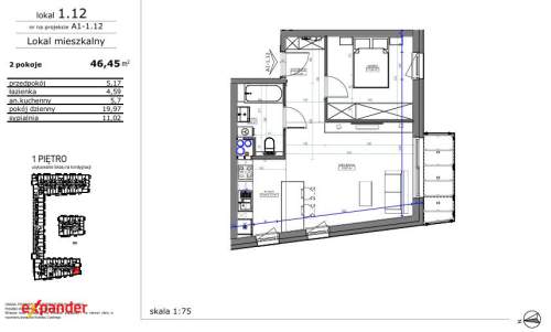 Nowe 2 Pok 46,45 m BALKON Naramowice 0% Prowizji BEZ PCC