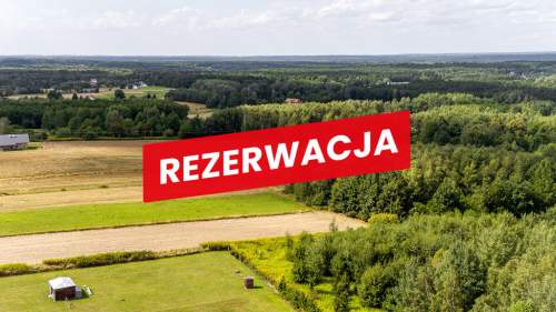 Działka leśna Łęki Dolne - gm. Pilzno