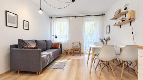 2 pokoje, balkon,parking - Stacyjna 41A, Romanówka