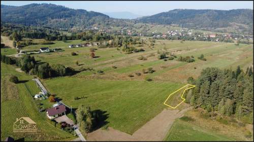 Działka rolna 1319 m Sopotnia Mała, Beskid Żywi