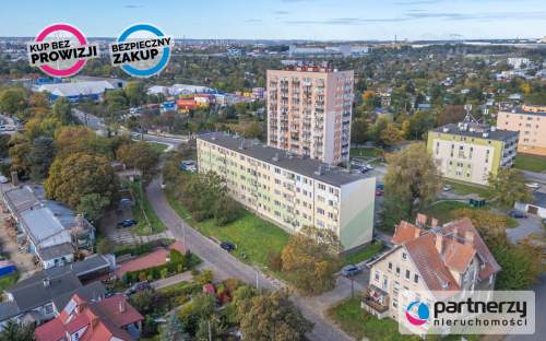 2 pokoje Stogi, dobra komunikacja, do remontu