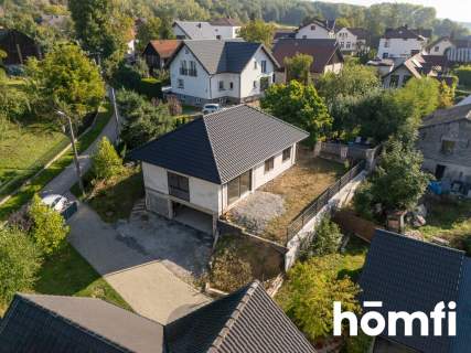 Dom wolnostojący, stan surowy zamknięty 95m2 garaż