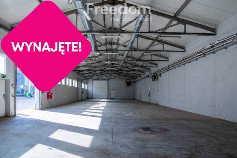 Hala/magazyn na wynajem o pow. 488,18 m2-Radom