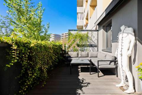 2-pokoje 35m2 Wysoki standard Taras 20m2 MP Promenady Wrocławskie