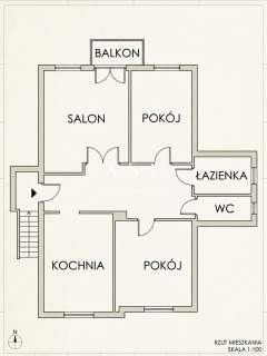 3 niezależne pokoje w centrum