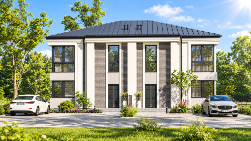 Dom, dwulokalowy - Wieliszew ul. Podgórna 110,90m2