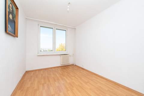 3 pokoje na Mokotowie, widok na panoramę Warszawy