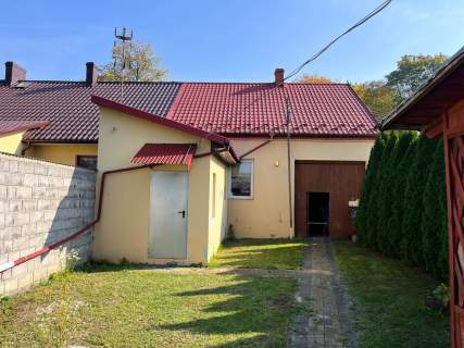 Dom parterowy 42m2, działka 800m2 Gliniany
