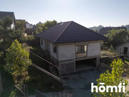 Dom wolnostojący, stan surowy zamknięty 95m2 garaż