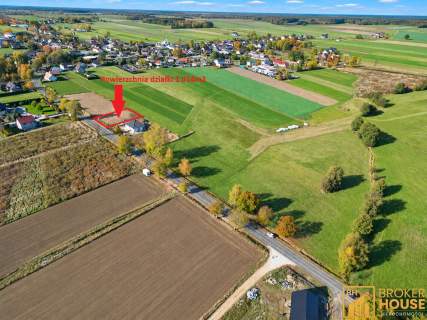 Działka budowlana 1 014m2- ul. 1 Maja, Kotórz Mały