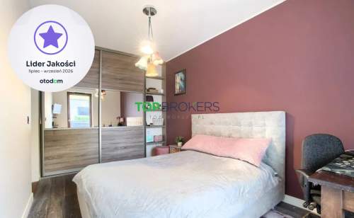 Komfortowe 3 pokoje z kominkiem, balkon, garaż