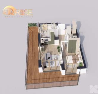 Sunrise Park Mieszkanie nr 1.5 3 pokoje 47,41 m2 balkon