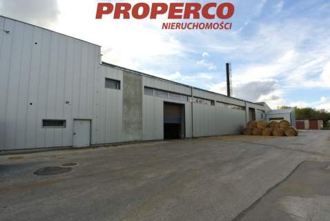 Działka 14360m2 z zakładem produkcyjnym, Chmielnik