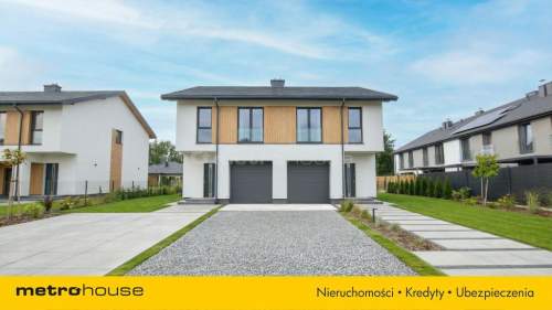 Nowoczesny bliźniak 135 m z ogrodem w Serocku
