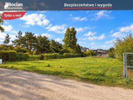 Płaska, słoneczna, ogrodzona z PnB - Klukowo