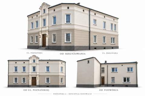Działka inwestycyjna Kamienica Projekt 490m2 PUM