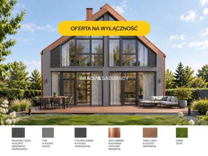 Swoszowice działka budowlana z projektem 8 ar