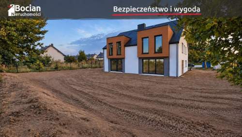 Nowoczesny bliźniak w stanie deweloperskim-Banino