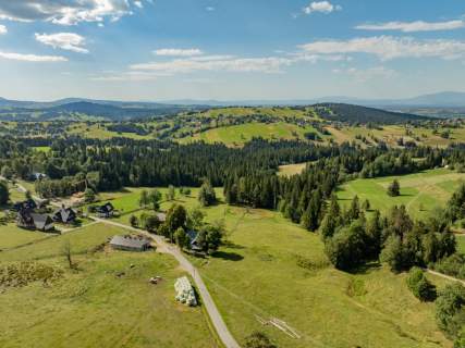 Sierockie - działka 5901m2 - WZtka 4 domy