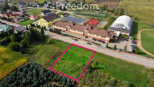 Atrakcyjna działka budowlana 1100m2 z MPZP