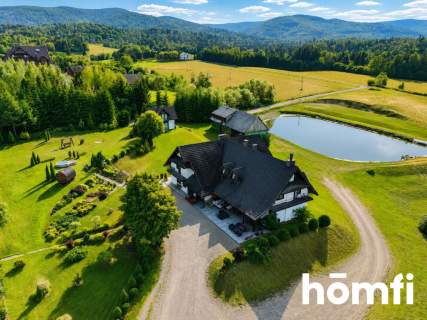 Pensjonat 1,79 ha w sercu Bieszczad Smerek
