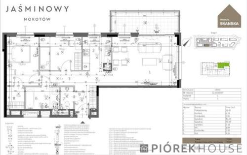 3-pokojowe mieszkanie na Mokotowie
