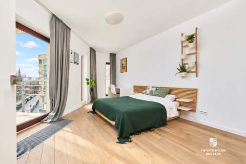 3 POKOJE PRZY WYSPIE SŁODOWEJ PARKING, BALKON
