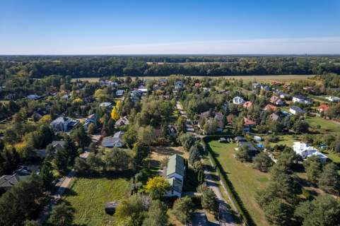 Działka budowlana 1200 m2 w zielonej miejscowości Parcela-Obory