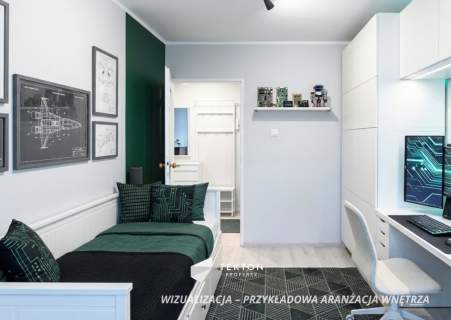 2 pokoje Możliwość otwarcia kuchni na salon