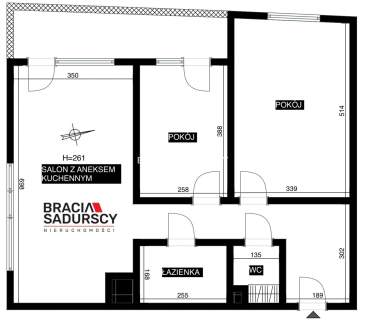 Nowe 3 pok Górka Narodowa 70 m2 Widok na Lasek
