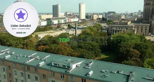 Ciche studio z widokiem na ścisłe centrum