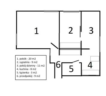 3 POKOJE, UL. WROCŁAWSKA, W PEŁNI UMEBLOWANE