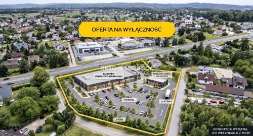 Atrakcyjny teren Tarnów przy drodze 94