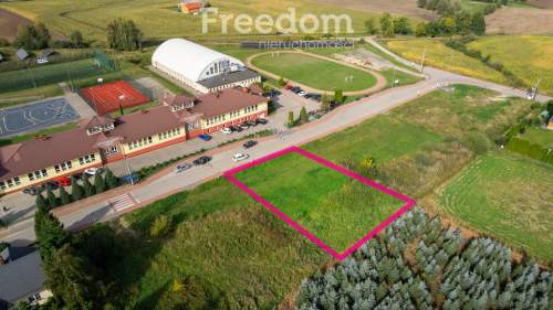 Atrakcyjna działka budowlana 1100m2 z MPZP