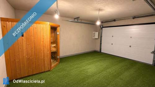 DOM CAŁOROCZNY SAUNA DUŻA DZIAŁKA SKRZYNKA