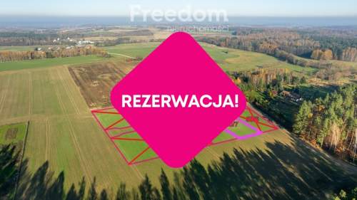 Działka budowlana z usługami blisko lasu