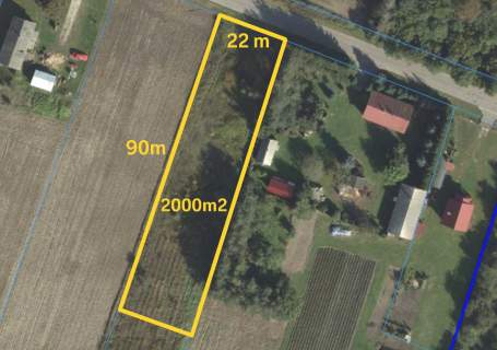 Działka budowlana min 20 arów Dąbrowa gm. Ludwin