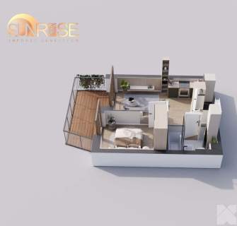 Sunrise Park Mieszkanie nr 3.10 2 pokoje 32,52 m2 balkon 