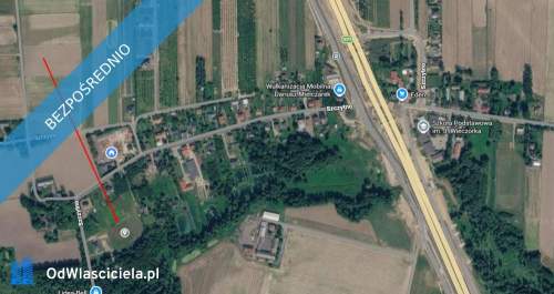 Działka budowlana 1692 m przy lesie - Szczytno, gm. Załuski