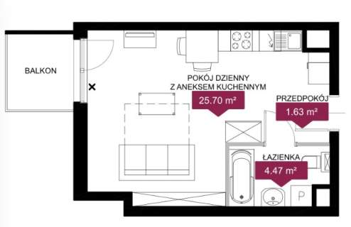 Komfortowy apartamant bardzo blisko do centrum