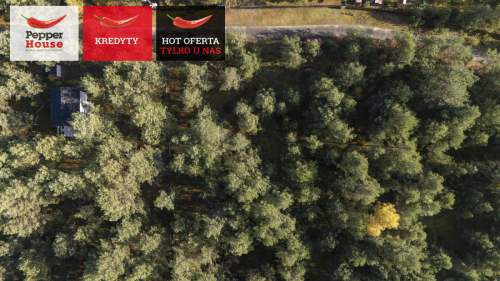 Borsk Działka 1380 m z projektami 2 domków letniskowych