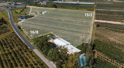 Grunt pod hale/magazyny - 8,06 ha przy S7