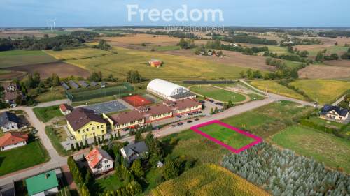 Atrakcyjna działka budowlana 1100m2 z MPZP
