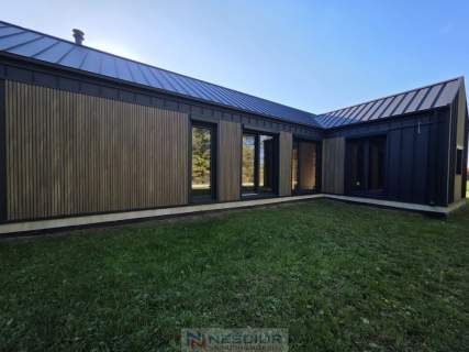 Nowoczesny dom 90 m w Golicach blisko natury