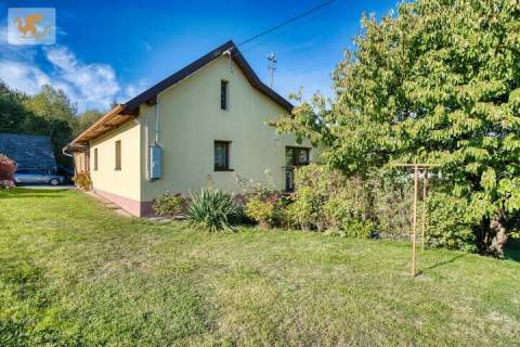 Duża działka z domem Czarny Potok 8700 m2, sad i potok