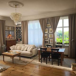 Bezpośrednio 3 pokoje 116,4m2 balkon sztukaterie