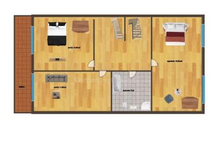 SZEREG ŚRODKOWYZIELONEOGRODY200m2GARAŻOGRÓD