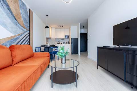 Dwupokojowe mieszkanie nad Odrą parking i balkon 
