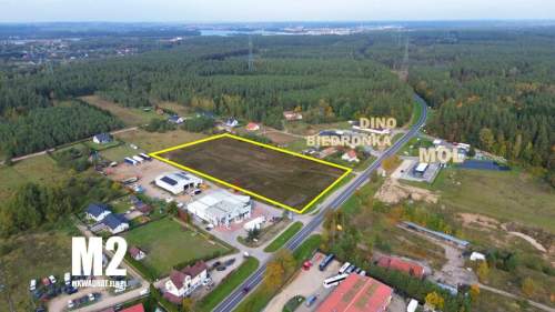 Działka inwestycyjna w pobliżu drogi międzynarodowej E67